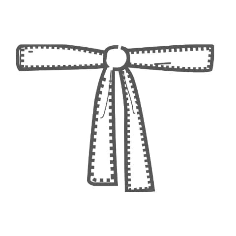 Adjustable waist belt & gathers to hide baby bump
