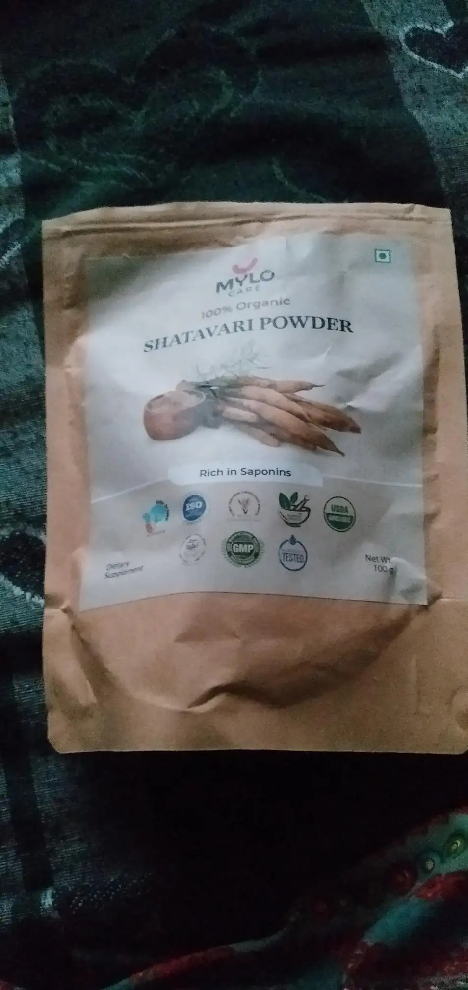 Shatavari Powder for Women | Improves Lactation | Promotes Hormonal Balance | Relieves Stress & Anxiety | Clinically Tested - 100 gm