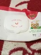 Gentle Baby Wipes With Lid - Organic Coconut Oil, Neem, Aloe Vera and Vitamin E | 98% Pure Water | Dermatologically Tested (Pack of 3) - 72 Wipes Per Pack