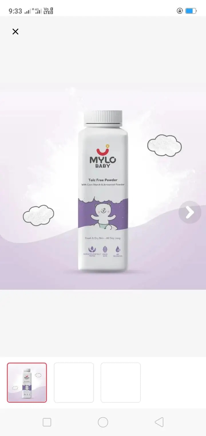 Baby Powder for Kids | Talc Free Powder |Made Safe Australia Certified | Absorbs Extra Oil | Relieves Itchiness | Softens Skin | Safe for all skin types - 400 gm