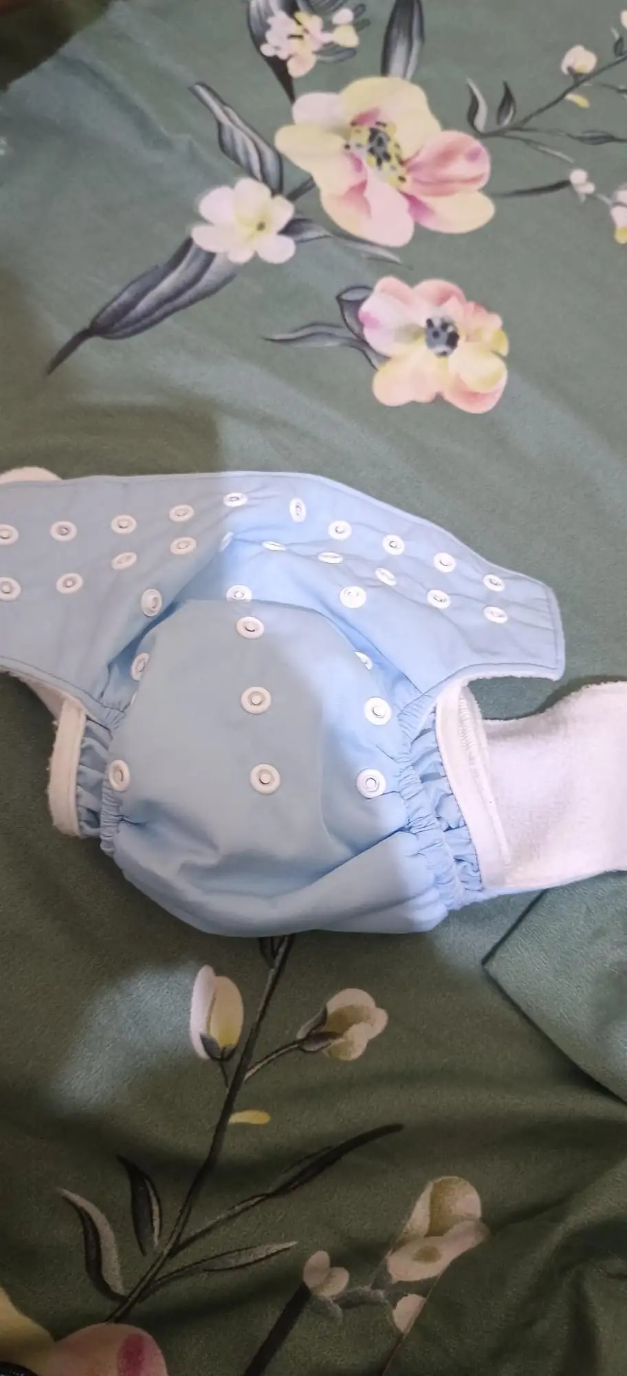 Adjustable Washable & Reusable Cloth Diaper With Dry Feel, Absorbent Insert Pad (3M-3Y) | Oeko-Tex Certified | Prevents Rashes - Assorted Colors - Pack of 4