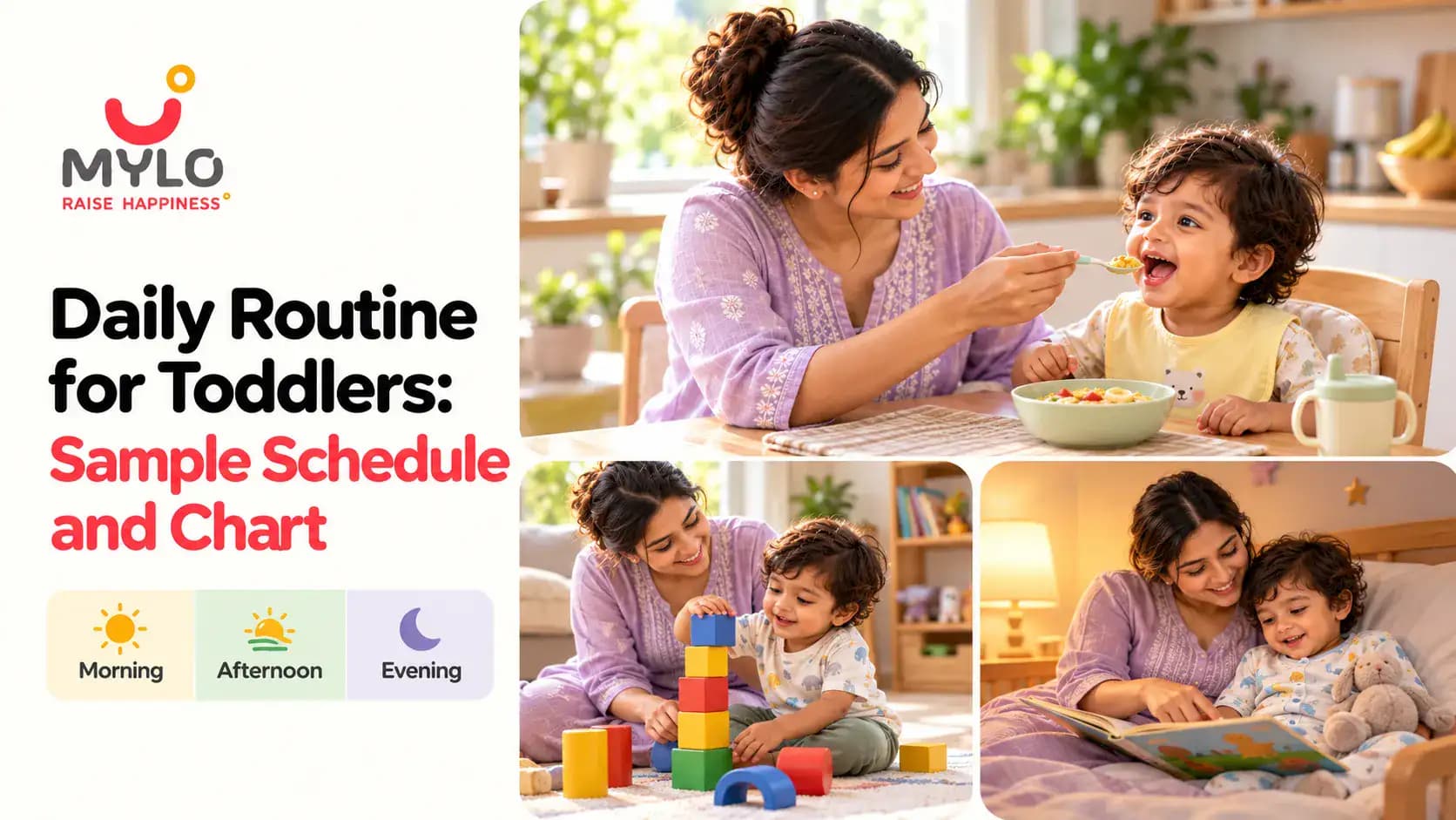 Daily Routine for Toddlers: Sample Schedule and Chart