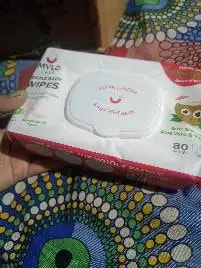 Gentle Baby Wipes With Lid - Organic Coconut Oil, Neem, Aloe Vera and Vitamin E | 98% Pure Water | Dermatologically Tested (Pack of 3) - 72 Wipes Per Pack