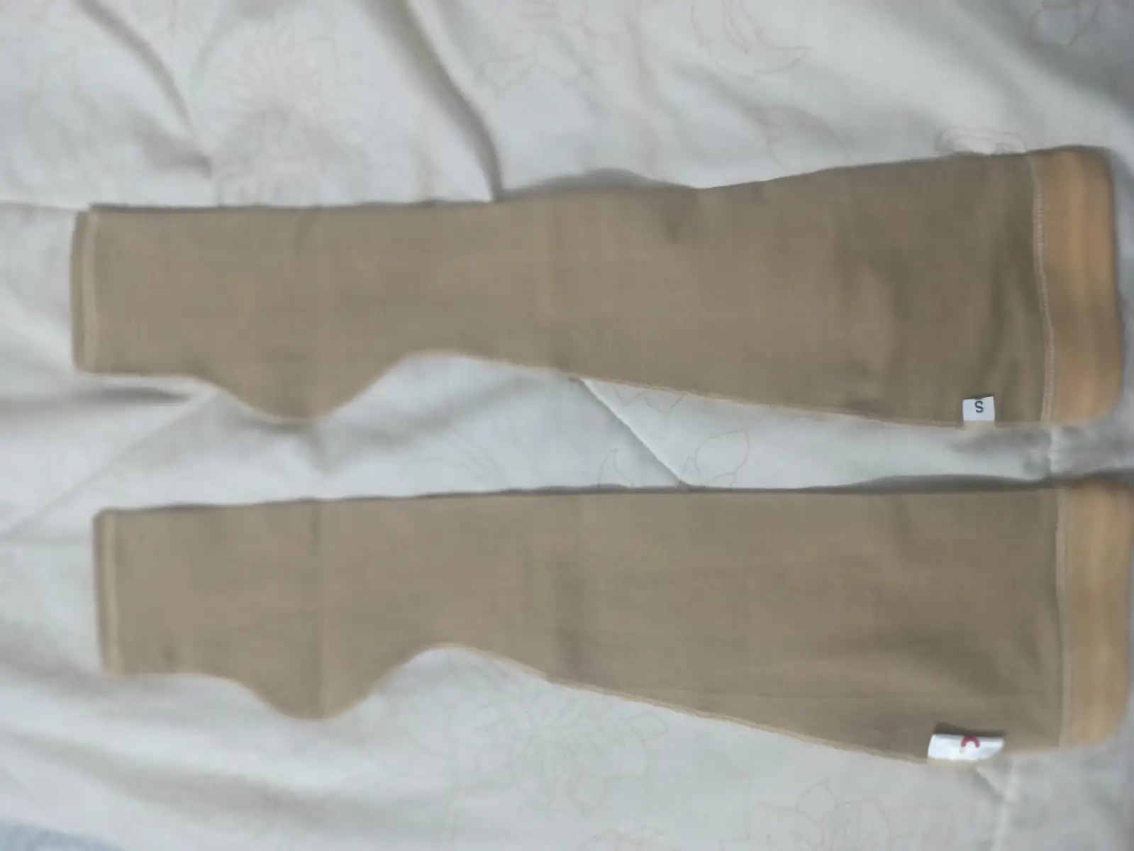 Open Toe Compression Stockings - Knee Length (M)