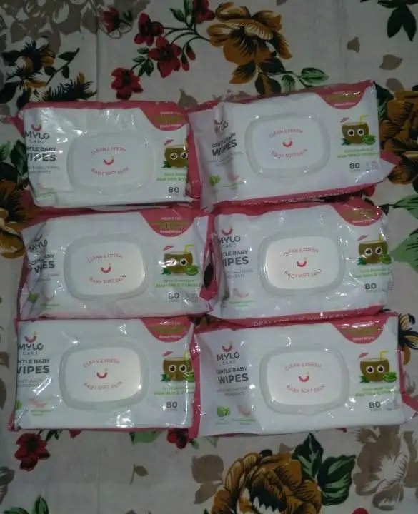 Gentle Baby Wipes With Lid - Organic Coconut Oil, Neem, Aloe Vera and Vitamin E | 98% Pure Water | Dermatologically Tested (Pack of 3) - 72 Wipes Per Pack