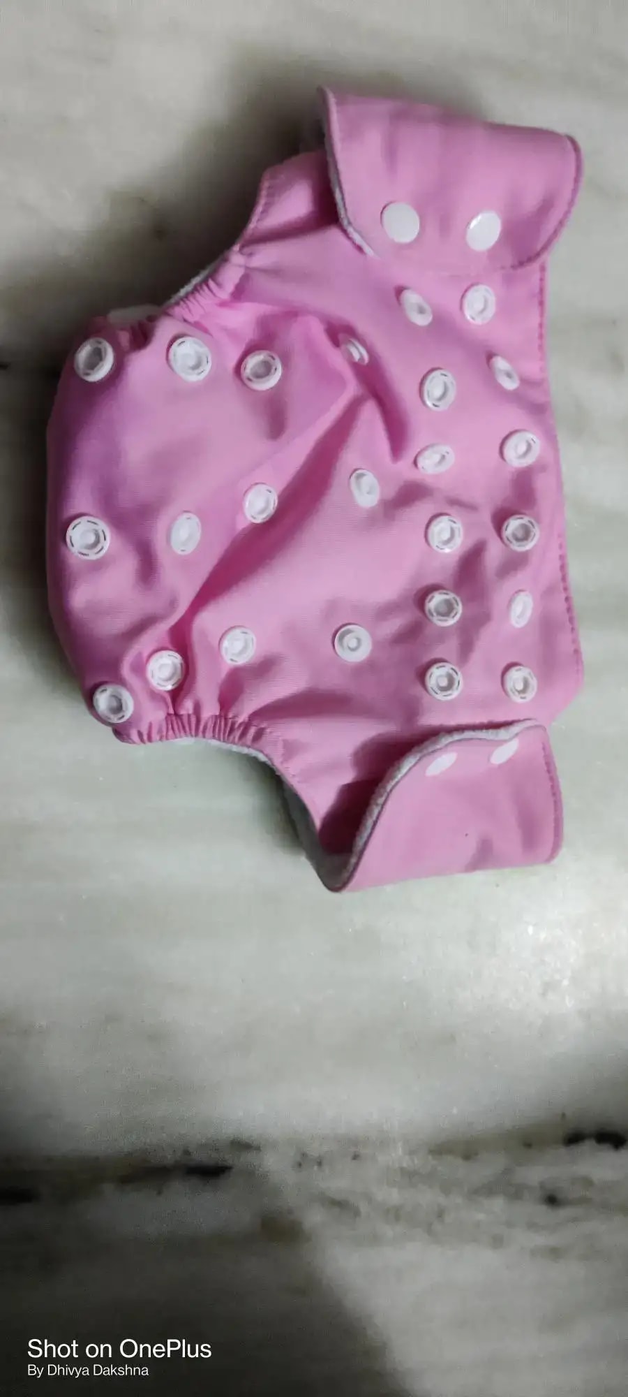 Adjustable Washable & Reusable Cloth Diaper With Dry Feel, Absorbent Insert Pad (3M-3Y) | Oeko-Tex Certified | Prevents Rashes - Assorted Colors - Pack of 4