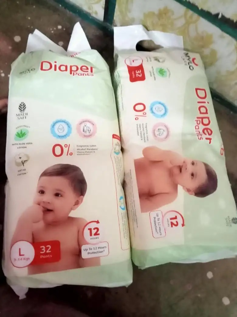 Baby Diaper Pants Small (S) Size 4-8 kgs (42 count) Leak Proof | Lightweight | Rash Free | 12 Hours Protection | ADL Technology (Pack of 1)