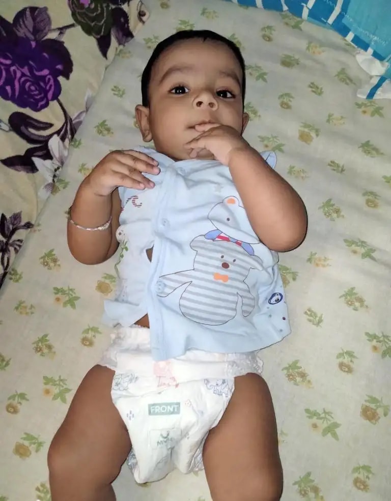 Baby Diaper Pants Small (S) Size 4-8 kgs (42 count) Leak Proof | Lightweight | Rash Free | 12 Hours Protection | ADL Technology (Pack of 1)