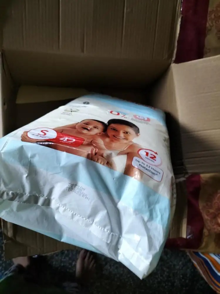 Baby Diaper Pants Small (S) Size 4-8 kgs (42 count) Leak Proof | Lightweight | Rash Free | 12 Hours Protection | ADL Technology (Pack of 1)