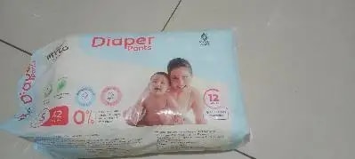Baby Diaper Pants Small (S) Size 4-8 kgs (42 count) Leak Proof | Lightweight | Rash Free | 12 Hours Protection | ADL Technology (Pack of 1)