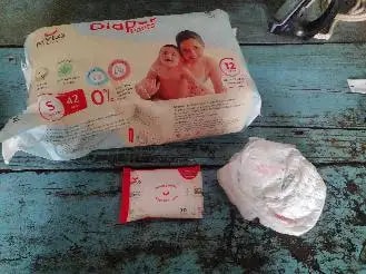 Baby Diaper Pants Small (S) Size 4-8 kgs (42 count) Leak Proof | Lightweight | Rash Free | 12 Hours Protection | ADL Technology (Pack of 1)