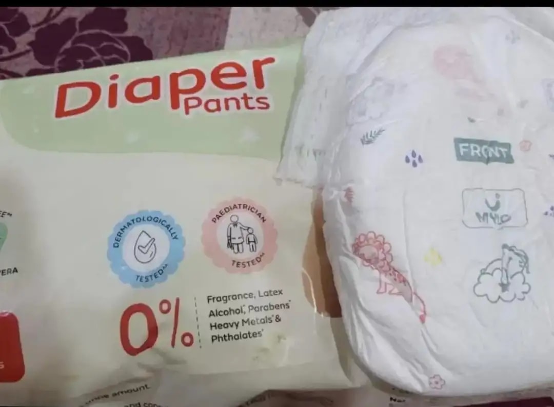 Baby Diaper Pants Small (S) Size 4-8 kgs (42 count) Leak Proof | Lightweight | Rash Free | 12 Hours Protection | ADL Technology (Pack of 1)