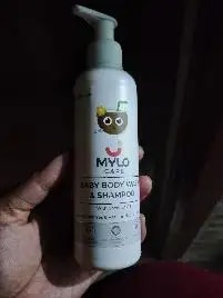 Baby Bath Essentials - Baby Body Wash & Shampoo (200 ml) and Mylo Care Baby Lotion (200 ml) | Tear Free Formulation | 24 Hours Moisturization