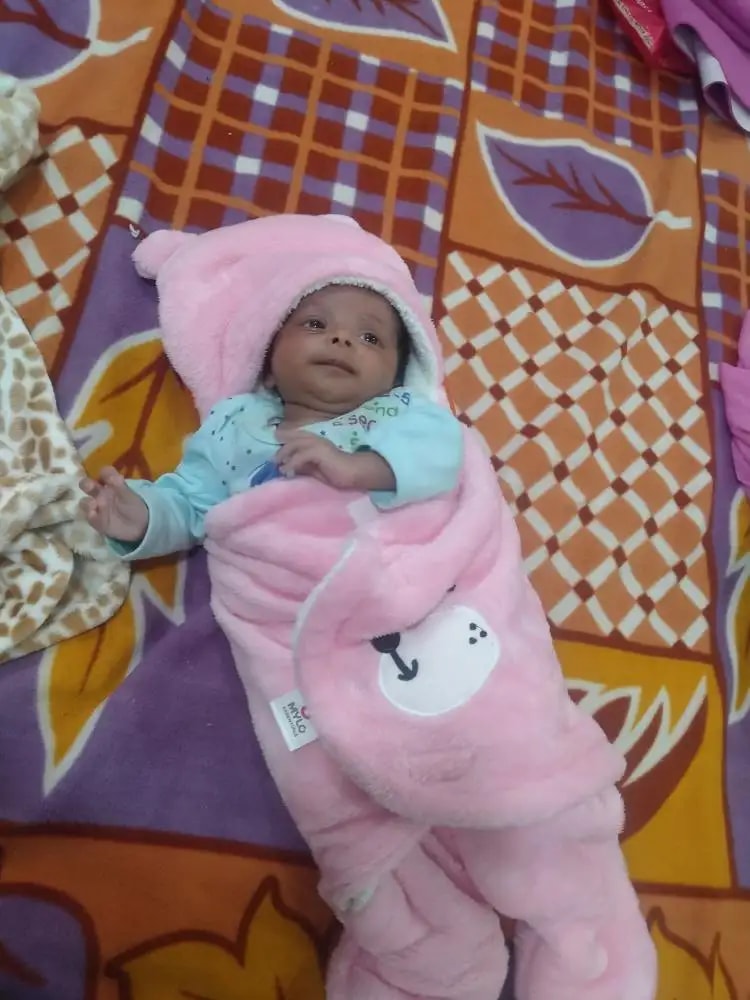 Baby Wrapper for New Born | Baby Swaddling Wrapper | 4-in-1 All Season AC Blanket cum Sleeping Bag for Baby 0-6 Months - Light Pink & Mint Green