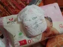 Baby Diaper Pants Small (S) Size 4-8 kgs (42 count) Leak Proof | Lightweight | Rash Free | 12 Hours Protection | ADL Technology (Pack of 1)