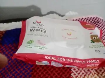 Gentle Baby Wipes With Lid - Organic Coconut Oil, Neem, Aloe Vera and Vitamin E | 98% Pure Water | Dermatologically Tested (Pack of 3) - 72 Wipes Per Pack
