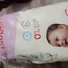 Baby Diaper Pants Small (S) Size 4-8 kgs (42 count) Leak Proof | Lightweight | Rash Free | 12 Hours Protection | ADL Technology (Pack of 1)