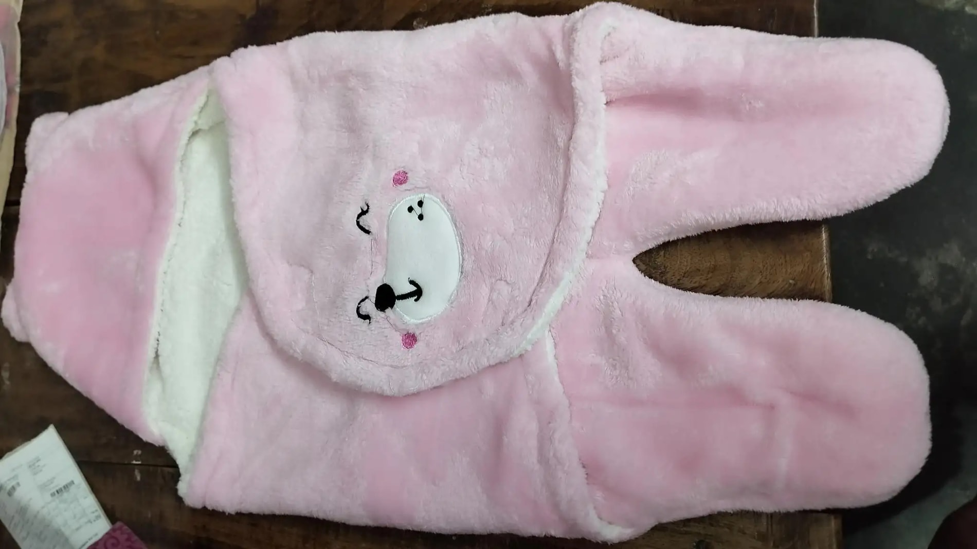 Baby Wrapper for New Born | Baby Swaddling Wrapper | 4-in-1 All Season AC Blanket cum Sleeping Bag for Baby 0-6 Months - Light Pink & Mint Green