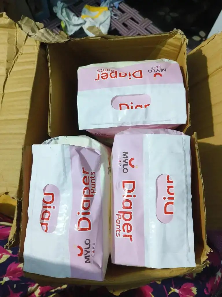 Baby Diaper Pants Small (S) Size 4-8 kgs (42 count) Leak Proof | Lightweight | Rash Free | 12 Hours Protection | ADL Technology (Pack of 1)
