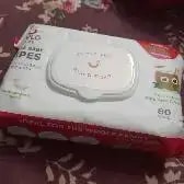 Gentle Baby Wipes With Lid - Organic Coconut Oil, Neem, Aloe Vera and Vitamin E | 98% Pure Water | Dermatologically Tested (Pack of 3) - 72 Wipes Per Pack