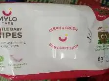 Gentle Baby Wipes With Lid - Organic Coconut Oil, Neem, Aloe Vera and Vitamin E | 98% Pure Water | Dermatologically Tested (Pack of 3) - 72 Wipes Per Pack