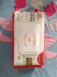 Gentle Baby Wipes With Lid - Organic Coconut Oil, Neem, Aloe Vera and Vitamin E | 98% Pure Water | Dermatologically Tested (Pack of 3) - 72 Wipes Per Pack