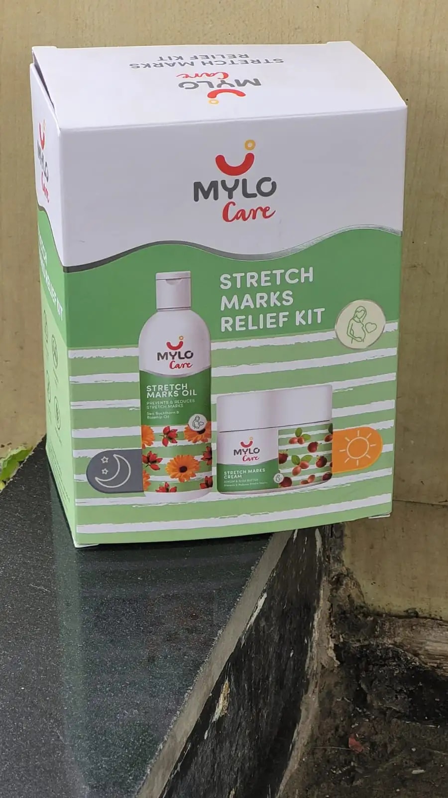 Stretch Marks Kit - Removes Scars | Made with Natural Ingredients | Tightens Skin - (Stretch Mark Oil - 100 ml, Stretch Marks Cream - 100ml)