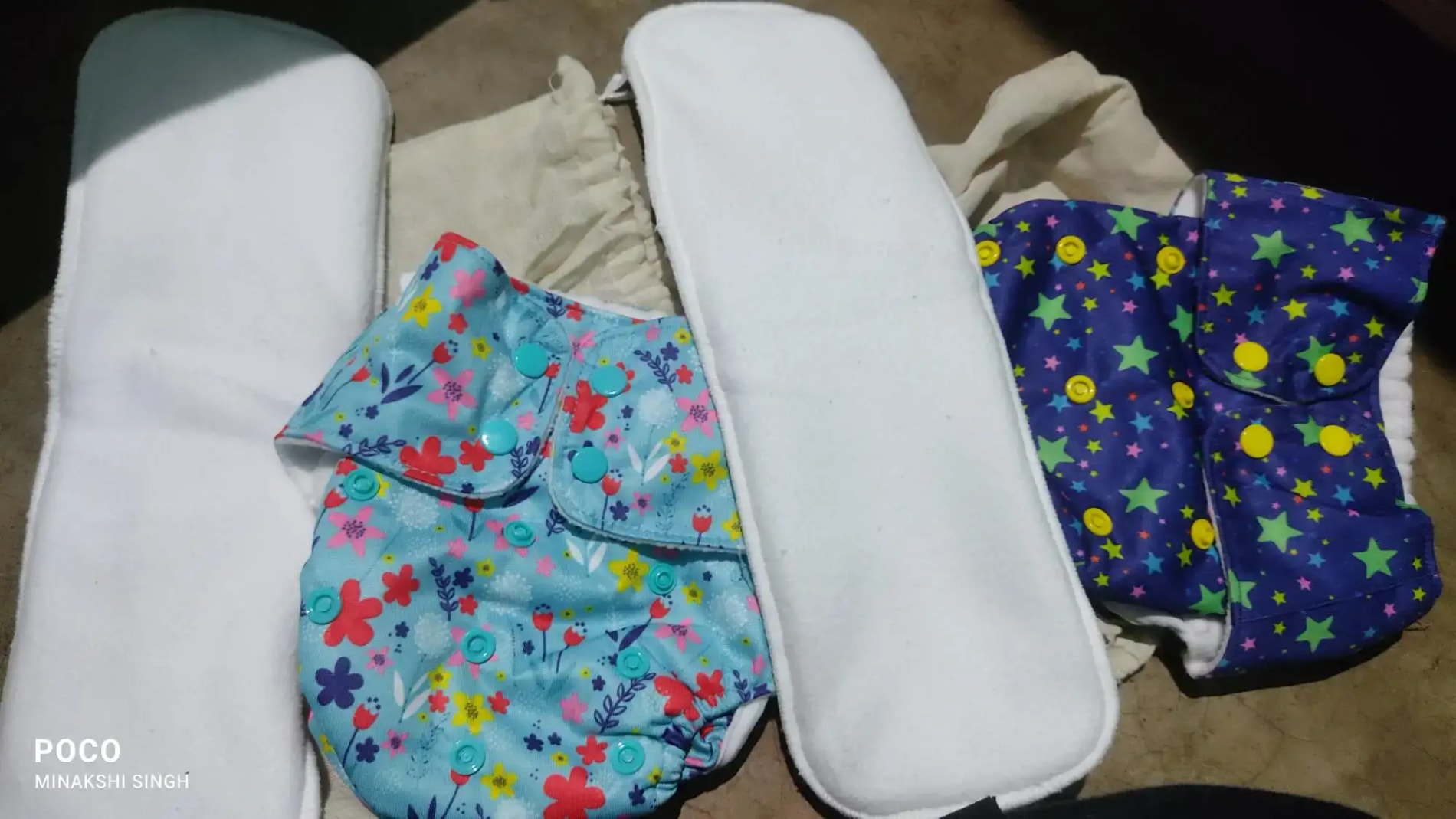 Adjustable Washable & Reusable Cloth Diaper With Absorbent Insert Pad (3M-3Y) | Oeko-Tex Certified | Prevents Rashes - Rainbow & Jungle - Pack of 2