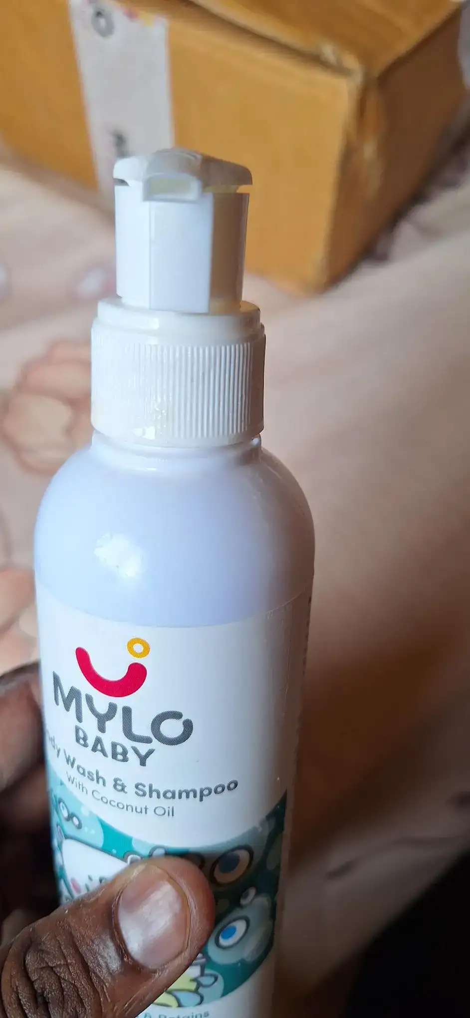 Baby Bath Essentials - Baby Body Wash & Shampoo (200 ml) and Mylo Care Baby Lotion (200 ml) | Tear Free Formulation | 24 Hours Moisturization