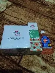Stretch Marks Kit - Removes Scars | Made with Natural Ingredients | Tightens Skin - (Stretch Mark Oil - 100 ml, Stretch Marks Cream - 100ml)