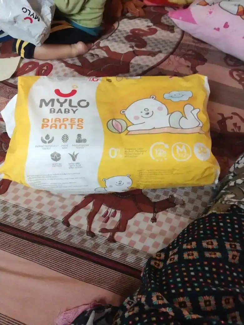 Baby Diaper Pants Small (S) Size 4-8 kgs (42 count) Leak Proof | Lightweight | Rash Free | 12 Hours Protection | ADL Technology (Pack of 1)