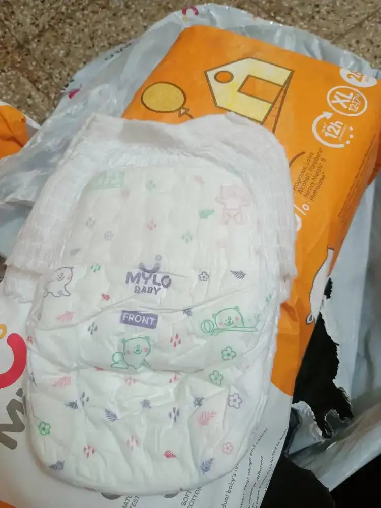 Baby Diaper Pants Small (S) Size 4-8 kgs (42 count) Leak Proof | Lightweight | Rash Free | 12 Hours Protection | ADL Technology (Pack of 1)
