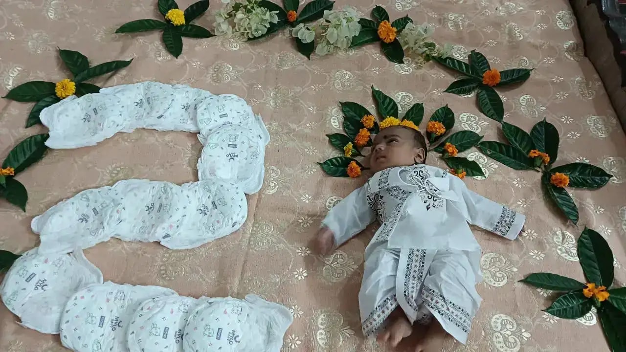 Baby Diaper Pants Small (S) Size 4-8 kgs (42 count) Leak Proof | Lightweight | Rash Free | 12 Hours Protection | ADL Technology (Pack of 1)