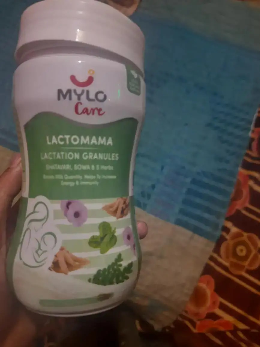 Mylo LactoMama ™ | With Shatavari, Sowa & 5 herbs | Natural Supplement for Boosting Breast Milk | 100% Natural Ingredients | 300g | Pack of 2 | Elaichi