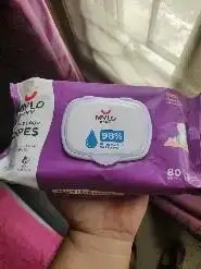 Gentle Baby Wipes With Lid - Organic Coconut Oil, Neem, Aloe Vera and Vitamin E | 98% Pure Water | Dermatologically Tested (Pack of 3) - 72 Wipes Per Pack