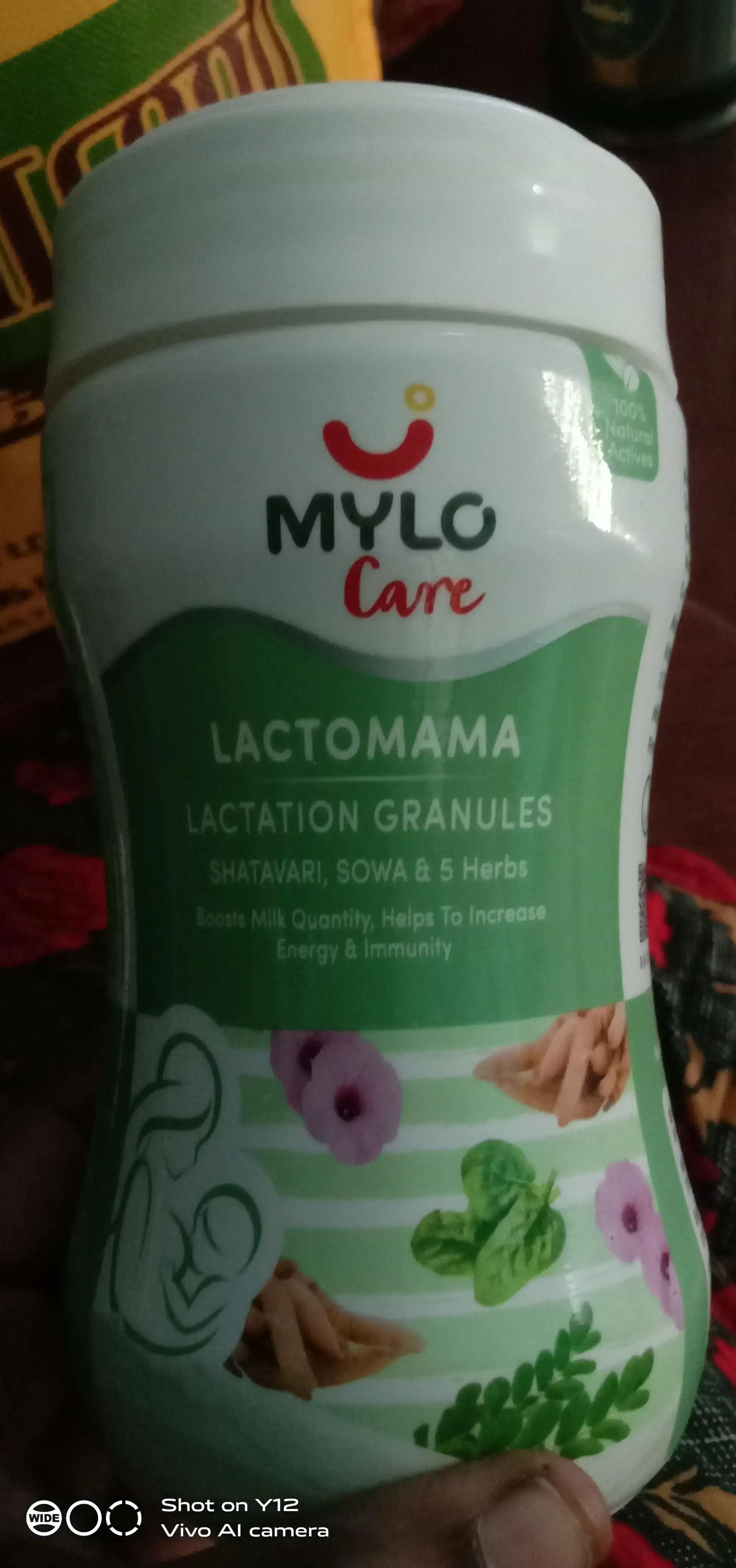 Mylo LactoMama ™ | With Shatavari, Sowa & 5 herbs | Natural Supplement for Boosting Breast Milk | 100% Natural Ingredients | 300g | Pack of 2 | Elaichi