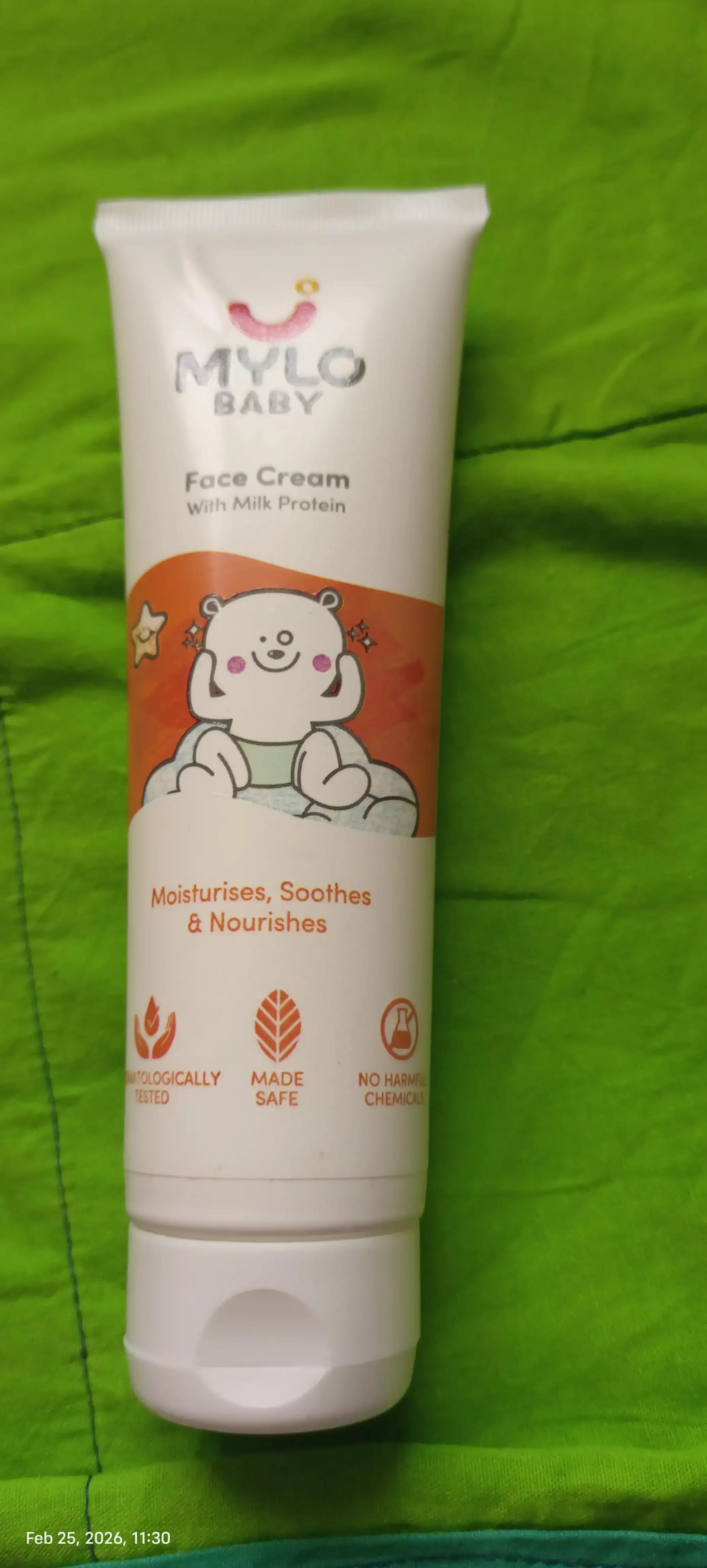 Baby Cream for Face 100 gm | Dermatologically Tested | Made Safe Australia Certified | Nourishes and Brightens Skin | Soothes Skin Irritation