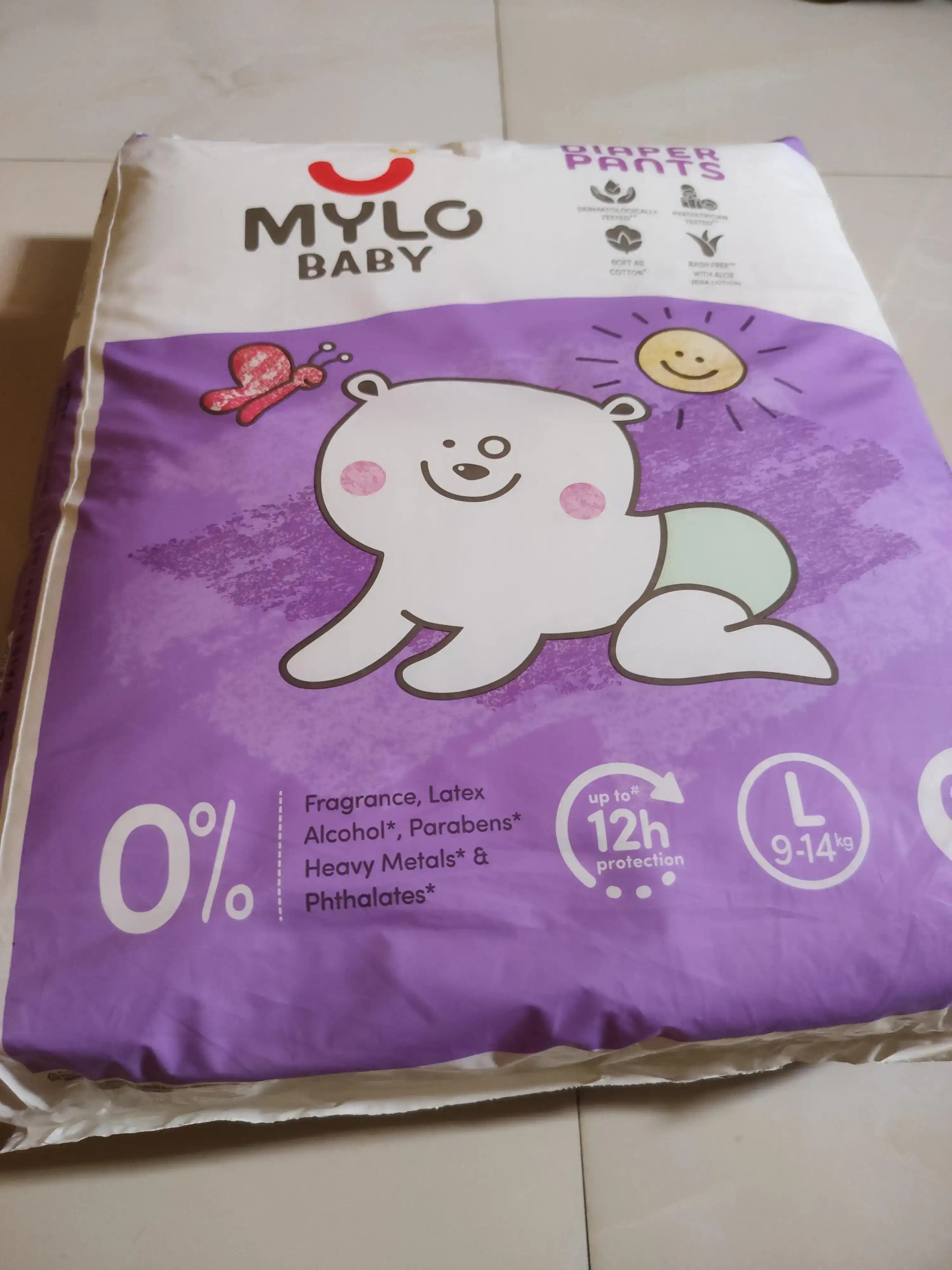 Baby Diaper Pants Small (S) Size 4-8 kgs (42 count) Leak Proof | Lightweight | Rash Free | 12 Hours Protection | ADL Technology (Pack of 1)