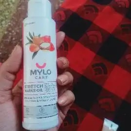 Stretch Marks Oil With Sea Buckthorn, Rosehip, Argan & Coconut Oil | Scars & Stretch Mark Lightening | Natural Skin Care Solution for Pregnant Women - 100ml