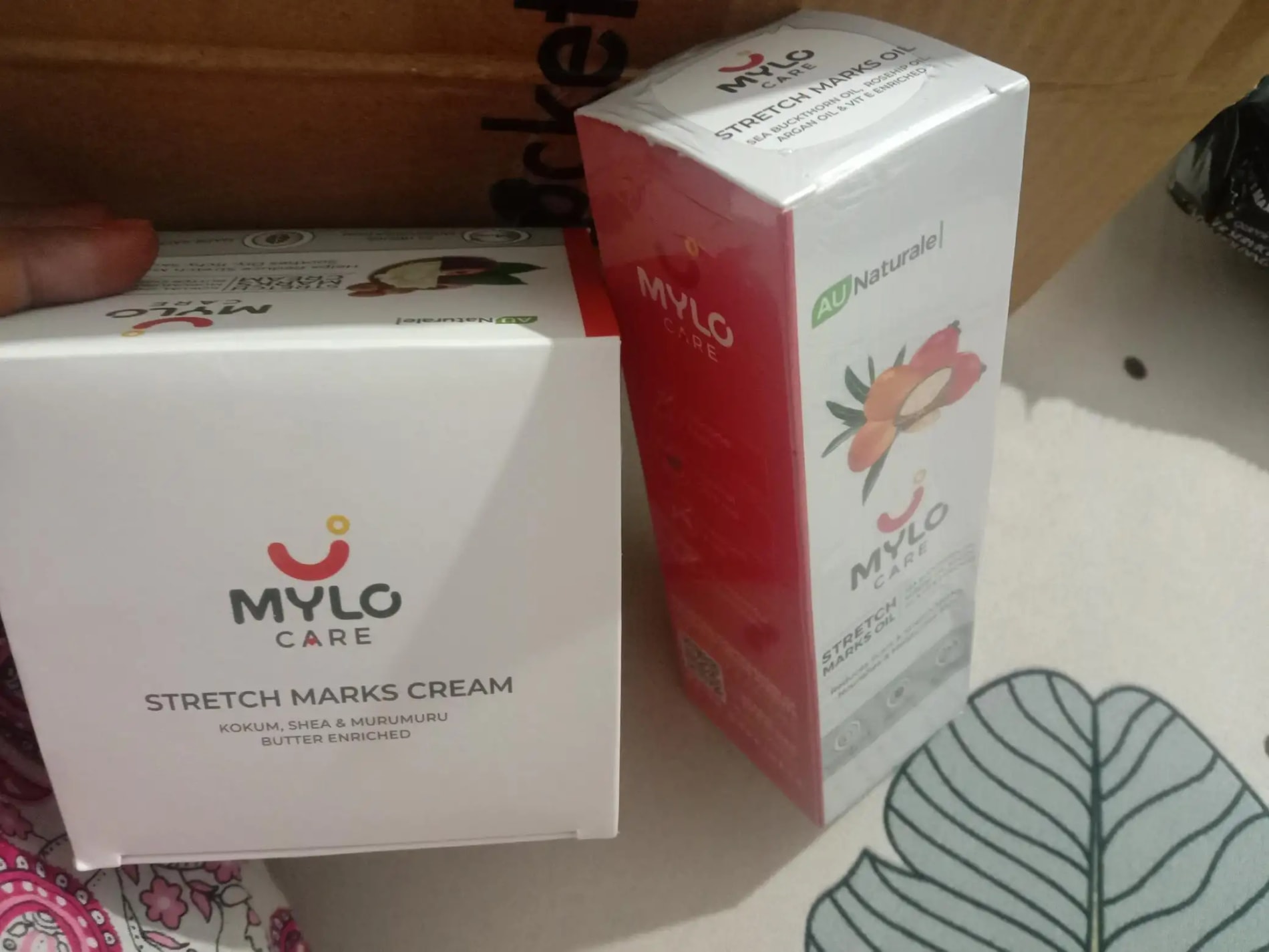 Stretch Marks Kit - Removes Scars | Made with Natural Ingredients | Tightens Skin - (Stretch Mark Oil - 100 ml, Stretch Marks Cream - 100ml)