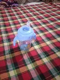 Baby Sipper | 2-in-1 Convertible Sipper with Spout & Straw | Sipper Bottle for Kids - 150ml - BPA-Free (Green)