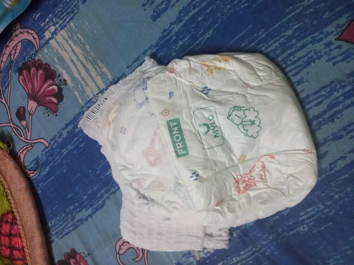 Super Saver Combo - Baby Diaper Pants Medium (M) 7-8 kgs - (76 count) Leak Proof + Extra Virgin Coconut Oil (200ml)